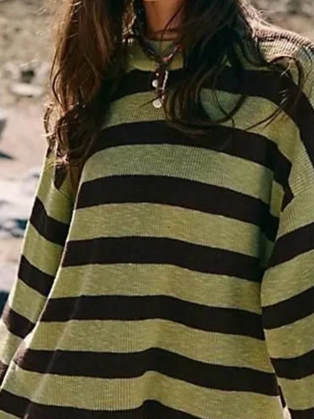 Free People - Malibu Surf Sweater Set - Nile Combo, Size: Large - A048